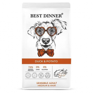Best Dinner Dog Medium & Maxi           3 