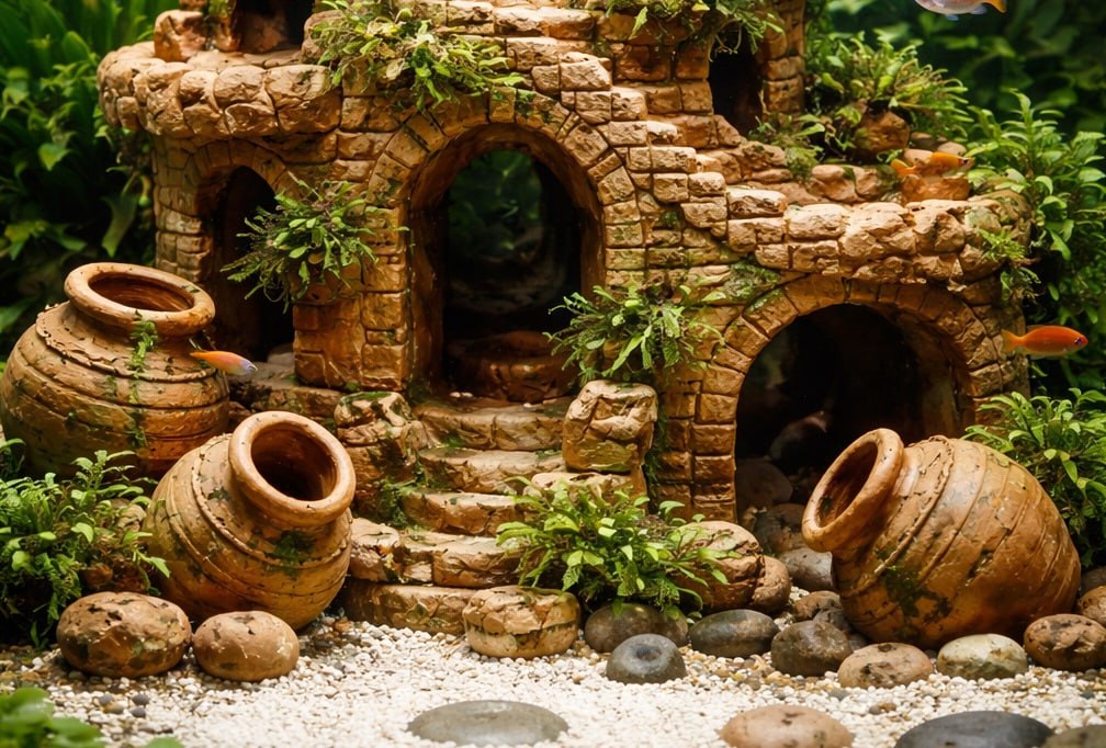 Какой декор может понадобиться для украшения аквариума. На что
							обратить внимание при выборе подходящего аквадекора. Широкий ассортимент
							украшений от интернет-магазина «Аква Зоомаркет».