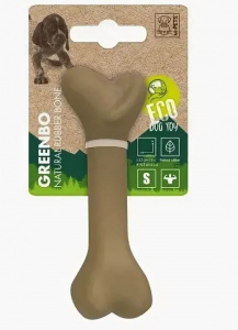 M-Pets Игрушка для собак Кость из натурального каучука Гринбо М 15*4,5*3,5 см