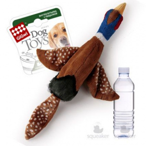 GiGwi Игрушка для собак Птица с бутылкой-пищалкой 57 см