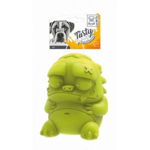 M-Pets Игрушка для собак Зомбик с дозатором для лакомств зеленый