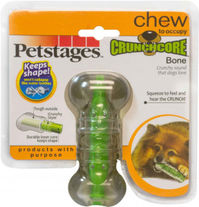 PetStages Игрушка для собак Хрустящая косточка малая 10 см