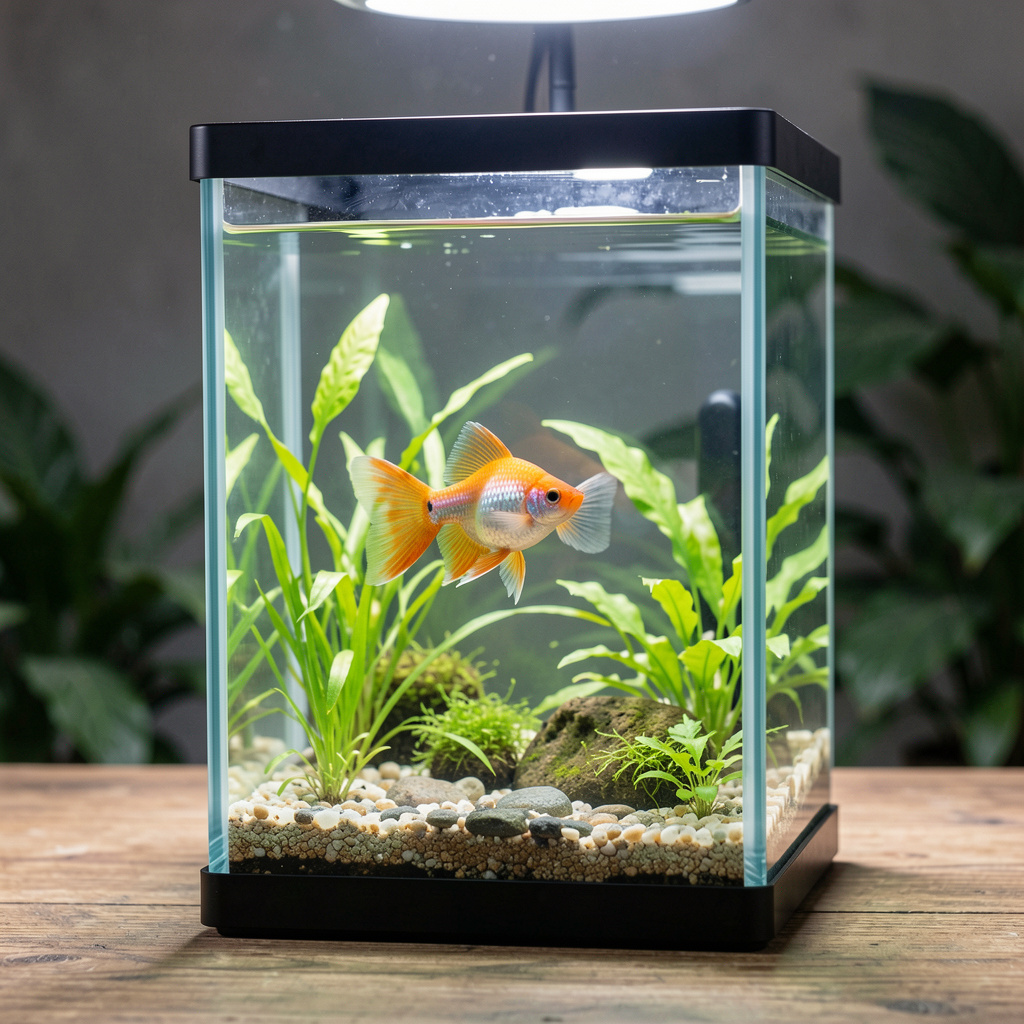 Аквариум является не только элементом декора и украшением
							квартиры, но и местом обитания очаровательных рыбок. А оно, как и жилье
							человека, должно всегда оставаться чистым и свежим.