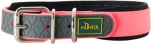 Hunter Smart Ошейник Convtnience Comfort 55, биотановый розовый неон