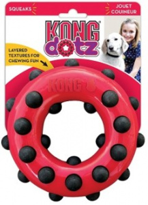 Kong Игрушка для собак Dotz кольцо малое 9 см