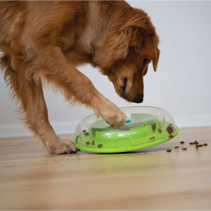 PetStages Nina Ottosson Миска-головоломка для собак для медленного поедания Wobble Bowl