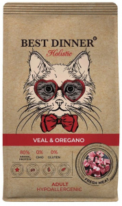 Best Dinner Cat Holistic Hypoallergenic       400 