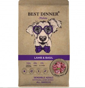 Best Dinner Dog Holistic        3 