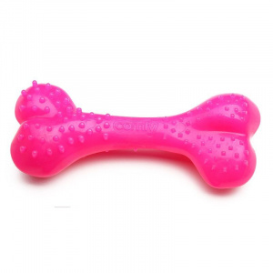 COMFY Игрушка для собак Mint косточка розовая 12,5см