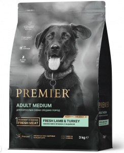 Premier Dog Adult Medium -     3 