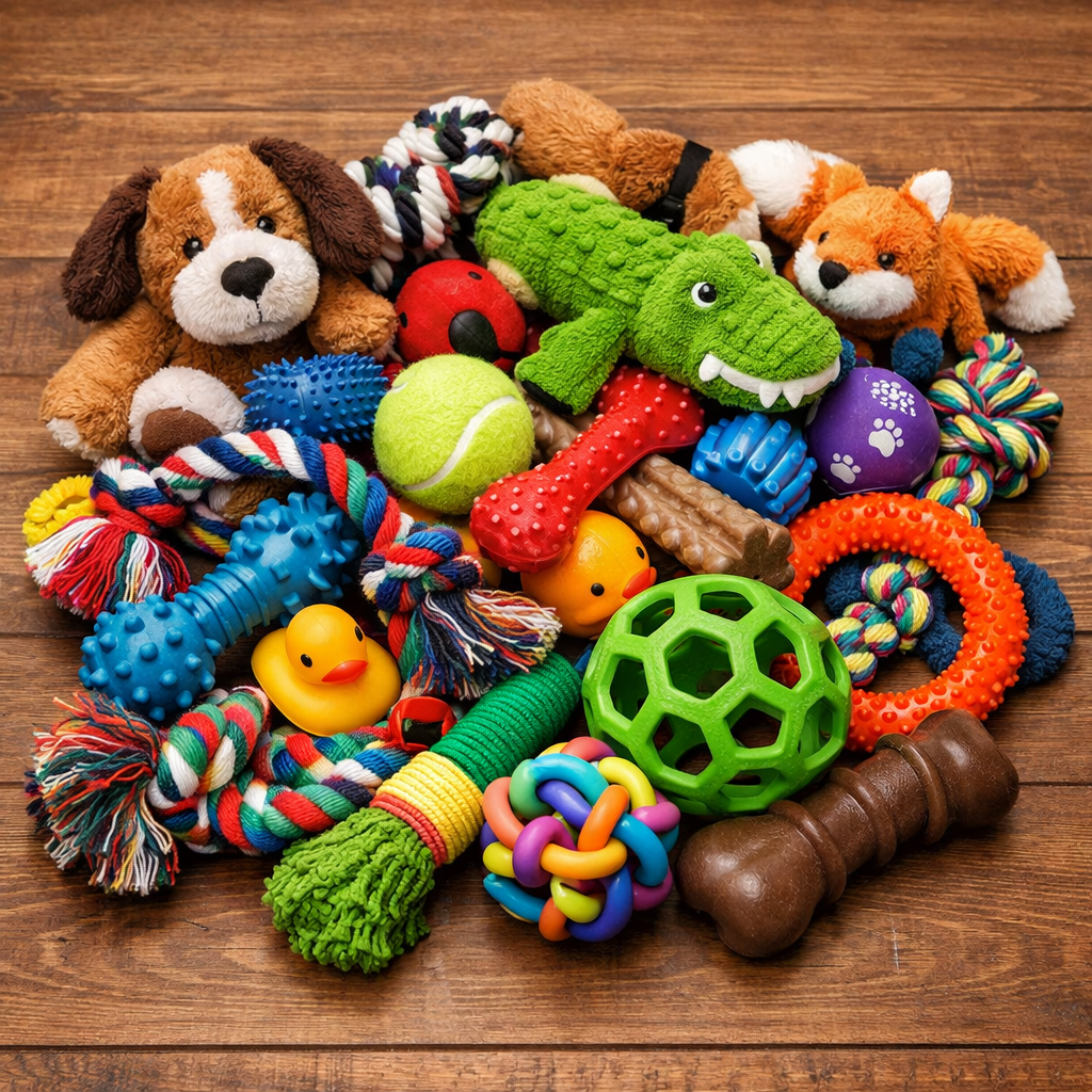 Зачем нужны игрушки для собак?
